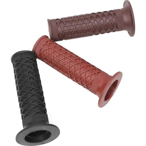Classic Motorbike Grips Handle Bar Vintage Handle Grip Scooter Accessories For Harley Yamaha Motorcycle Handlebar Cafe Racer