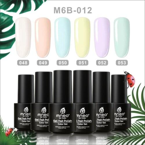 Summer UV Nail Color Gel Polish Lot French Manicure Accessories Clear Macaron Shades Cute Art Japanese Style Design Enamels Set