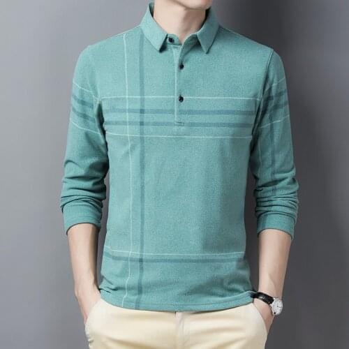The New Spring Super Soft Long-sleeved POLO Shirt. Business Casual Loose Polo Shirt. Polo Shirt Men. Men Polo Shirts