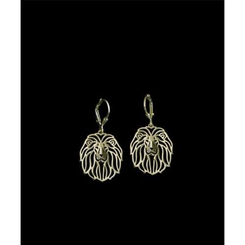 Wholesale Unique Handmade Hiphop Style Lion Earrings Girl Gifts Jewelry Drop Earrings--12pairs/Lot