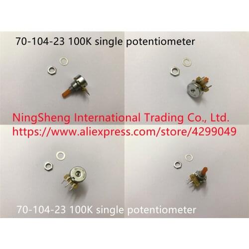Original new 100% import 70-104-23 100K single potentiometer (SWITCH)