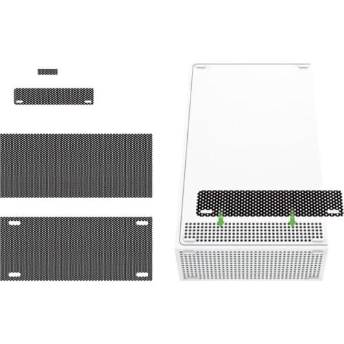 For Xbox Series X S Console Dustproof Suit Silicone Dust Plug Pack Protector Dust Proof Mesh Filter Jack Cover Stopper Case Kit