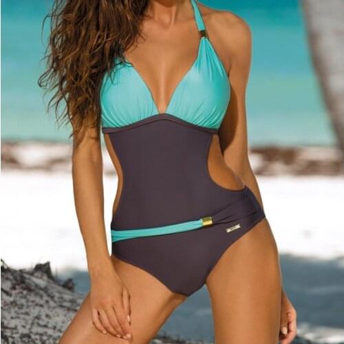 Sexy One Piece Swimsuit 2021 Swimwear Women Bodysuit Push Up Bikini Brazilian Bathing Suit Summer Beachwear