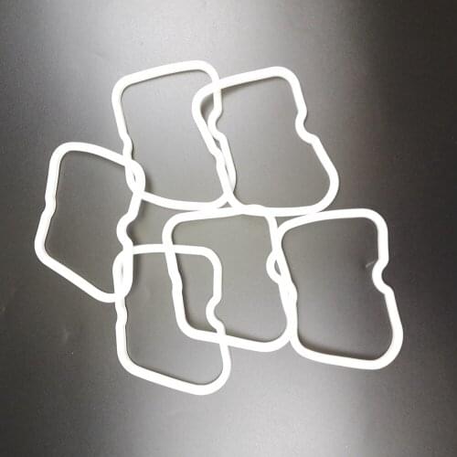 Modern 215-7 Valve Chamber Rubber Pad D6BT-3 Engine, Cylinder Head Tape Oil Resistant Rubber Sealing Ring