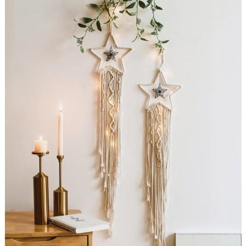 Star Metal Craft Hoops Dream Catcher Rings for Dreamcatchers Wreaths Macrame Project DIY Accessories