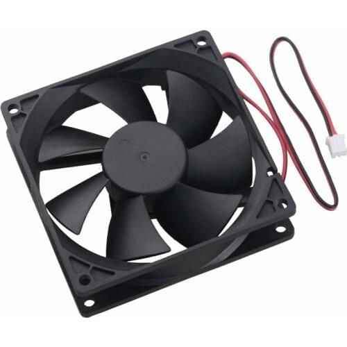 100 Pcs Gdstime 9cm 5V 2Pin Motor Cooler 92mm*92mm*25mm Computer Case DC Brushless Cooling Fan 92mm x 25mm 90mm