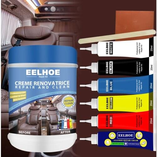 170g Leather Complementary Color Repair Kit Leather for Sofa Shoes Nourishing Glazing Cream NJ88