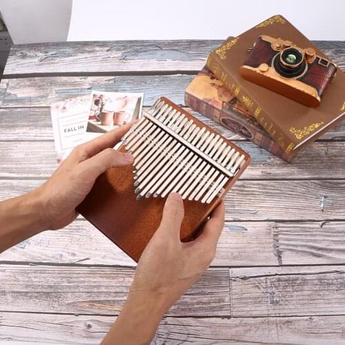 21 Key Kalimba Key+Bridge+Tuning Hammer Kit Thumb Piano Replacement Parts Body Musical Instrument