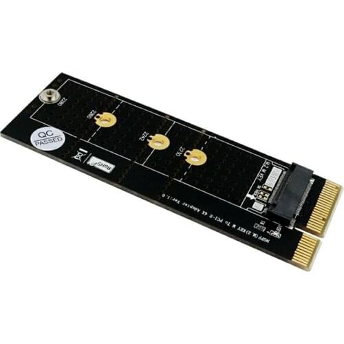 NGFF(M.2) nvme M key SSD to PCI- E 4X Adapter(vertical installation) M.2 M-Key nVME SSD to PCIe