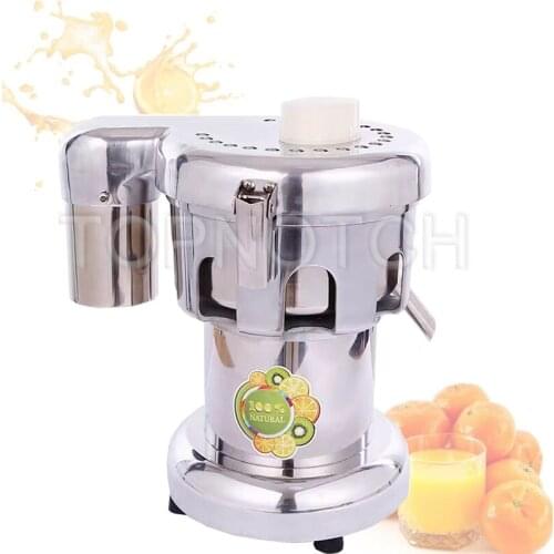 Commercial Orange Electric Juicer Machine Extractor Stainless Steel Fruit Vegetable Press Juice Squeezer