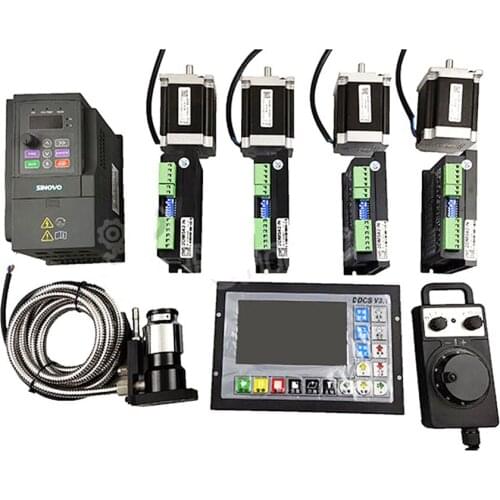 Cnc motion controller cnc kit Leadshine JMC stepper motor stepper drive + inverter + high precision tool positioner + tool block