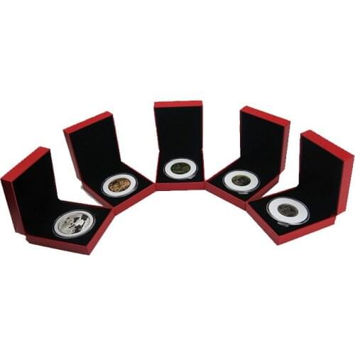 Commemorative coin collection Display box direct fit coin size 25mm 27mm 30mm 32mm 40mm