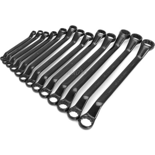 Double Box End Offset Wrench Ratcheting Dual Head Handle Spanner 5.5x7-22x24 New S02 Wholesale&DropShip