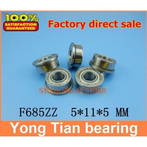 F685 F685-ZZ F685ZZ F685-2Z F685Z zz z 2z F628/5 DDLF-1150 Flanged Flange Deep Groove Ball Bearings 5*11*13*5*1 mm