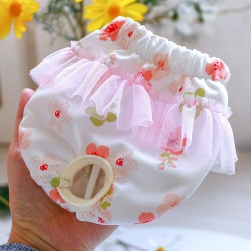 Pet Physiological Pants for Female Dogs Small Dog Puppy Washable Durable Doggie Short Diapers Underwear Poodle Accessories