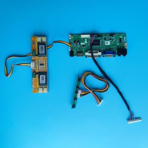 Kit for LTM170EU-L31 LVDS 4 lamps DVI VGA DIY M.NT68676 Driver HDMI 17" Controller board Monitor Screen 1280X1024 30pin