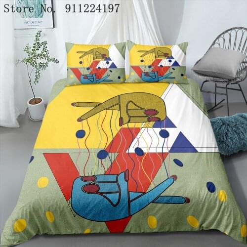 3D Printing Duvet Cover Scissors Hand Comforter Bedding Set Single Double Twin Full Queen King Size Bed Set For Bedroom Decor