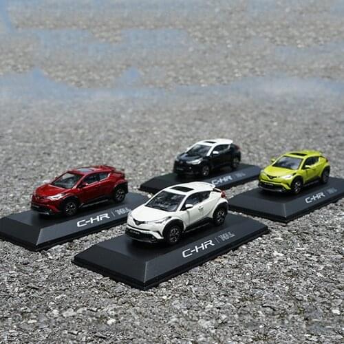 Diecast 1:43 Scale Die-cast Alloy TOYOTA C-HR CHR Vehicle Model Car Toys Adult Child Boys Gifts Collection Display Souvenir Show