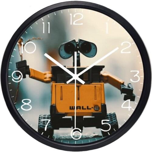 Cartoon Small Monster Machine Wall Clock Children Living Room Wall Clock Home Decor