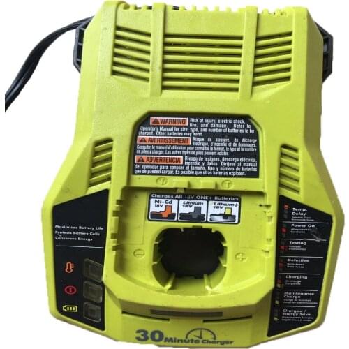 P117 Original Used Tool Accessory Power Tools NI-CD NI-MH Li-ion Battery Charger For Ryobi 14.4V 18V Serise Battery