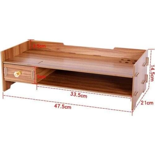 Practico Nordic Design Organizacion Room Decoration Computer Display Stand Shelf Organizer Prateleira Repisas Estantes Rack