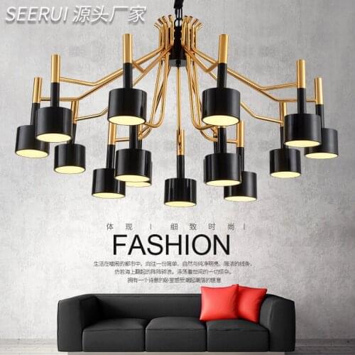 Nordic modern led crystal hanging lights lustre suspension modern chandelier modern led chandelier dining rooom livingroom