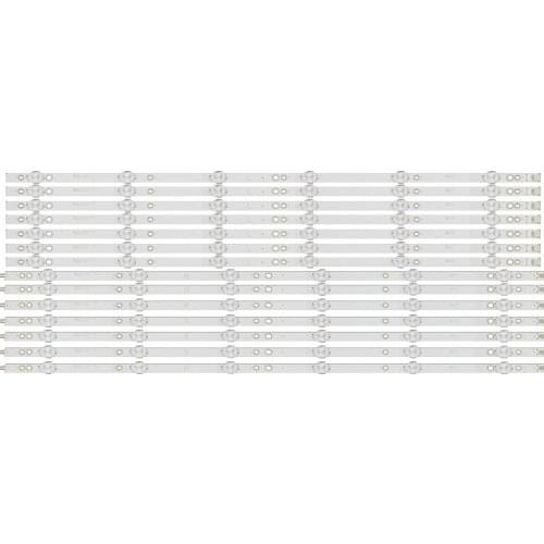 14pcs/set LED Backlight strip For 65PUS6523 65PUS6162 65PUS6262 65PUS6412 65PUS6703 65PUS6753 65PUS7303 65PUS6503 65PUS6723/12
