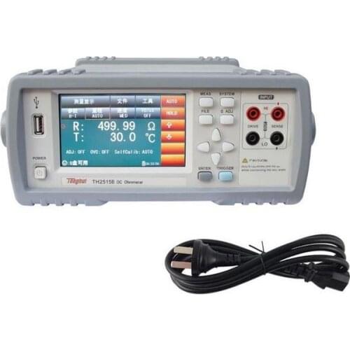 TH2515B low dc resistance tester 1u ohms-10M ohms
