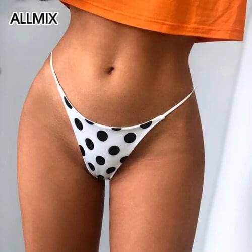 ALLMIX Hot Sexy Womens Panties Underwear Seamless Sport Thongs Low Waist Comfort Lady Lingerie G-String Female Fashion Bikini