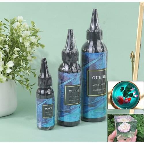 UV Resin Acrylic Ultraviolet Clear Transparent Jewelry Resin Mold For DIY Craft