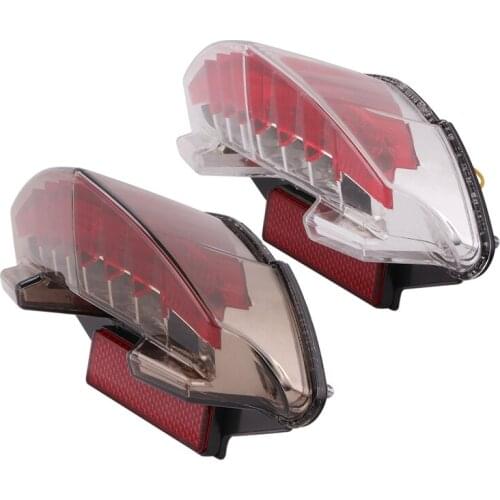 Motorcycle Turn Signals Light Blinker Indicator Rear Lights Brake Light LED Taillight for BMW F650GS R1200GS R1200