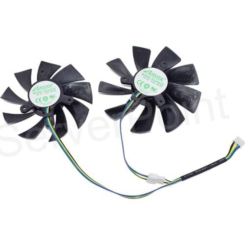 VIDEO CARD FAN GAA8S2U DC12V 100mm 0.45A 4-Wire Fan *1 & 1* GA92S2H DC 12V 0.35A*1 A Pair OF VGA Cooler FOR ZOTAC P102/P104