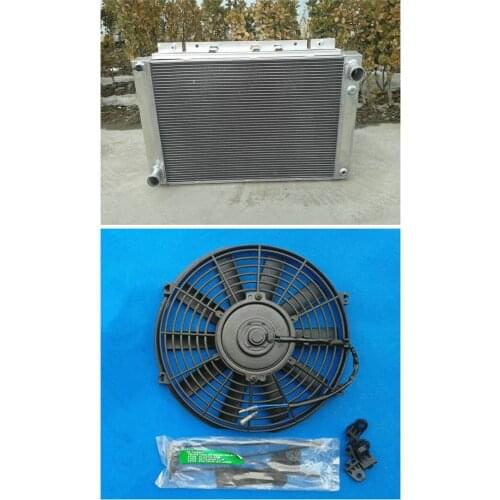 3 Row All Aluminum Radiator+Fan For Ford Thunderbird 1964-1966 1964 1965 1966
