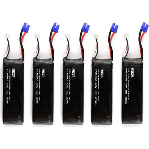 Hubsan H501C H501S X4 7.4V 2700mAh lipo battery 10C 20WH battery For RC Quadcopter Drone Parts