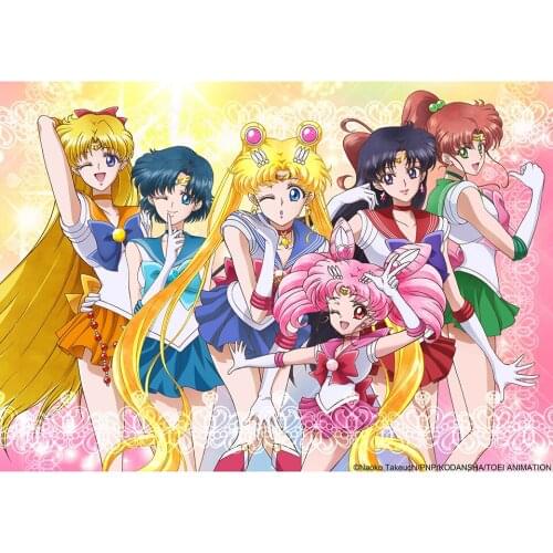 Diamond Painting Full Square Drill DIY Cartoon anime girl Diamond Embroidery Picture Cross Stitch Gift Mosaic Home Decor BY332