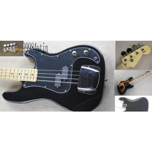 Free Shipping Factory Custom Shop new High Quality jazz 4 String Bass Guitar Natural wood sunburst