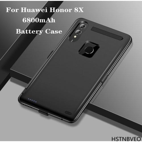 6800mAh Extended Phone Battery Power Case For Honor 8X Portable Power Bank Battery Charger Case For Huawei Honor 8X Battery Case