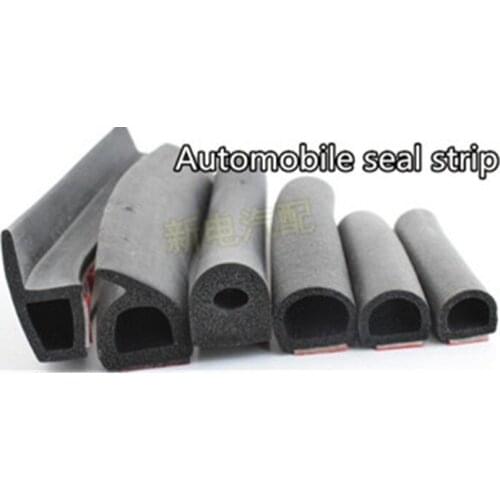 For the Great Wall haval H3 Auto Seal Protector Sticker Window Edge Windshield Roof Rubber Sealing Strip Noise Insulation