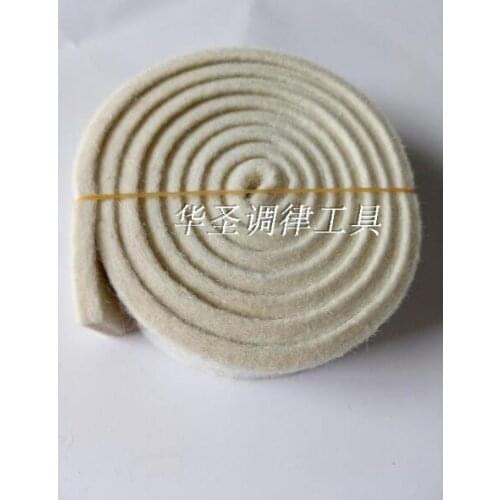 Piano tuning tools Piano accessories Stop sound band Australian wool pure white 4 mm