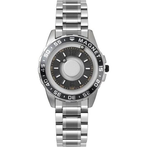 EUTOUR Magnetic Mens Watch Quartz Man Women Watches Ball Show Steel Strap Fashion Casual Wrist Watches Erkek kol saati 2021