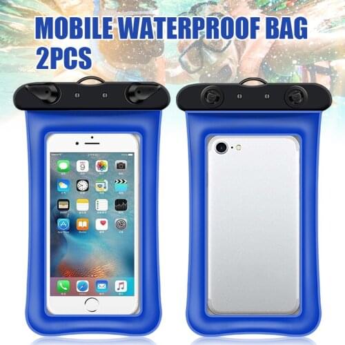 Mobile Phone Waterproof Bag Drift Diving Thick Barrier-Free Transparent Waterproof Mobile Phone Case B2Cshop