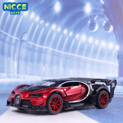 Nicce1:32 Sports Car Model Bugatti Gt Metal Alloy Diecasts & Toy Vehicles Pull Back Miniature Scale For Children Gift Voiture