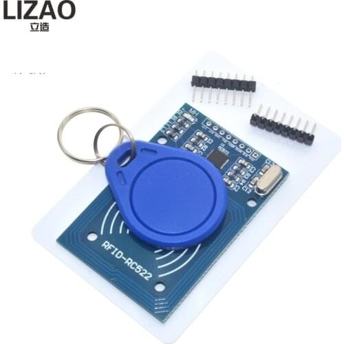 Free Shipping RFID module RC522 Kits S50 13.56 Mhz 6cm With Tags SPI Write & Read for arduino uno 2560