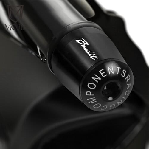 Motorcycle 7/8" 22MM Handlebar Hand Grips Handle Bar End Cap For SUZUKI GSF 250 600 600S 650 650S 650N 1200 1250 Bandit 650S