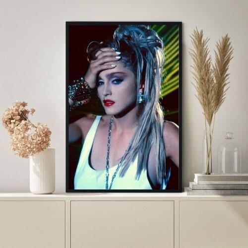 Madonna Poster Music Star Singer Hip Hop Rap Canvas Print Wall Painting Home Decoration