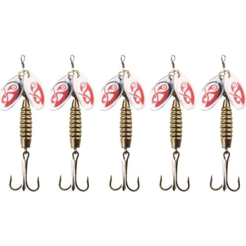 1 PCS 9cm/16g Durable High Carbon Steel Hooks Hard Metal Spoon Trolling Blade Sequins Spinner Bait Wobbler Fishing Lure Tackles