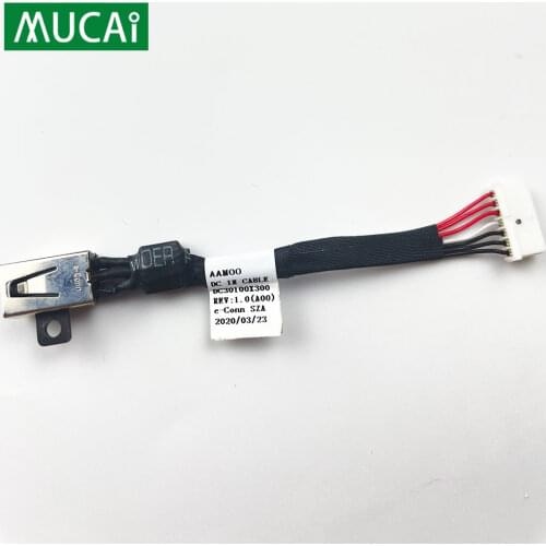 DC Power Jack with cable For Dell XPS 15 7590 P56F003 Precision 5540 laptop DC-IN Flex Cable
