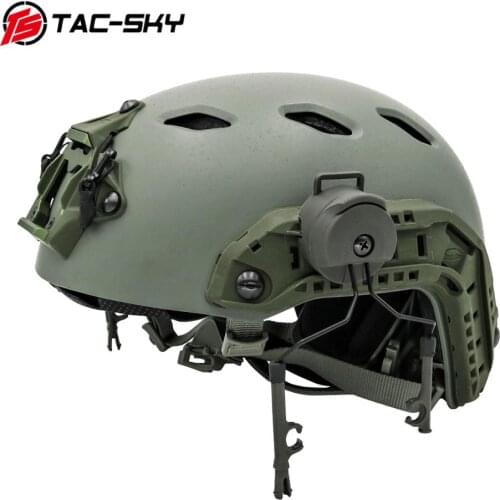 TAC-SKY tactical bracket comtac i ii iii iv bracket, suitable for tactical helmet ARC OPS-CORE helmet track adapter bracket GY