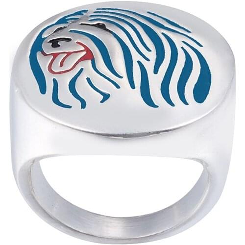 Tibetan Terrier Ring with color selection enamel gift for dog lovers and owners - Pet Jewelry