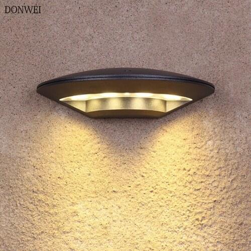 Outdoor Wall Light Waterproof IP55 Aluminum 4W LED Wall Lamp Decoration Lighting Sconce Fixture Garden Courtyard Porch light